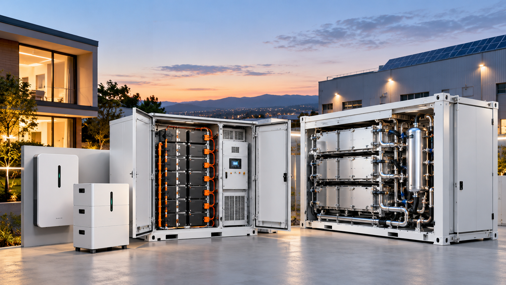Custom residential and commercial energy storage systems