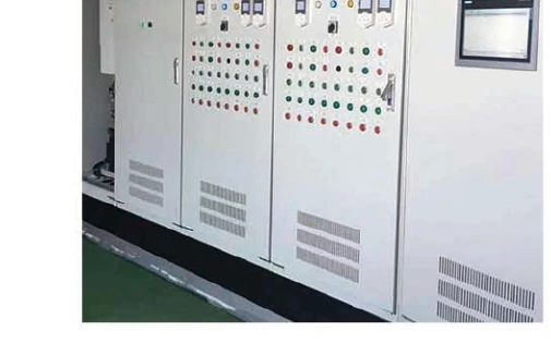 Industrial electrical control cabinets from technical portfolio