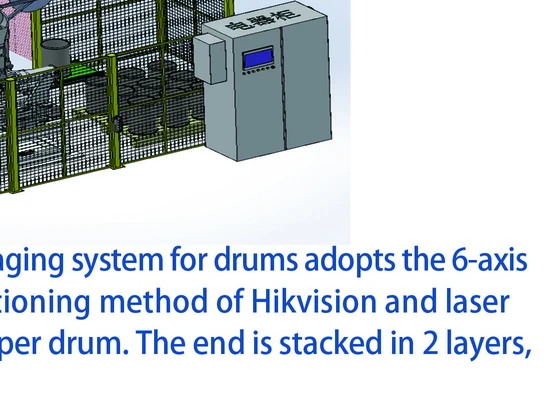 Automated packaging line equipment concept